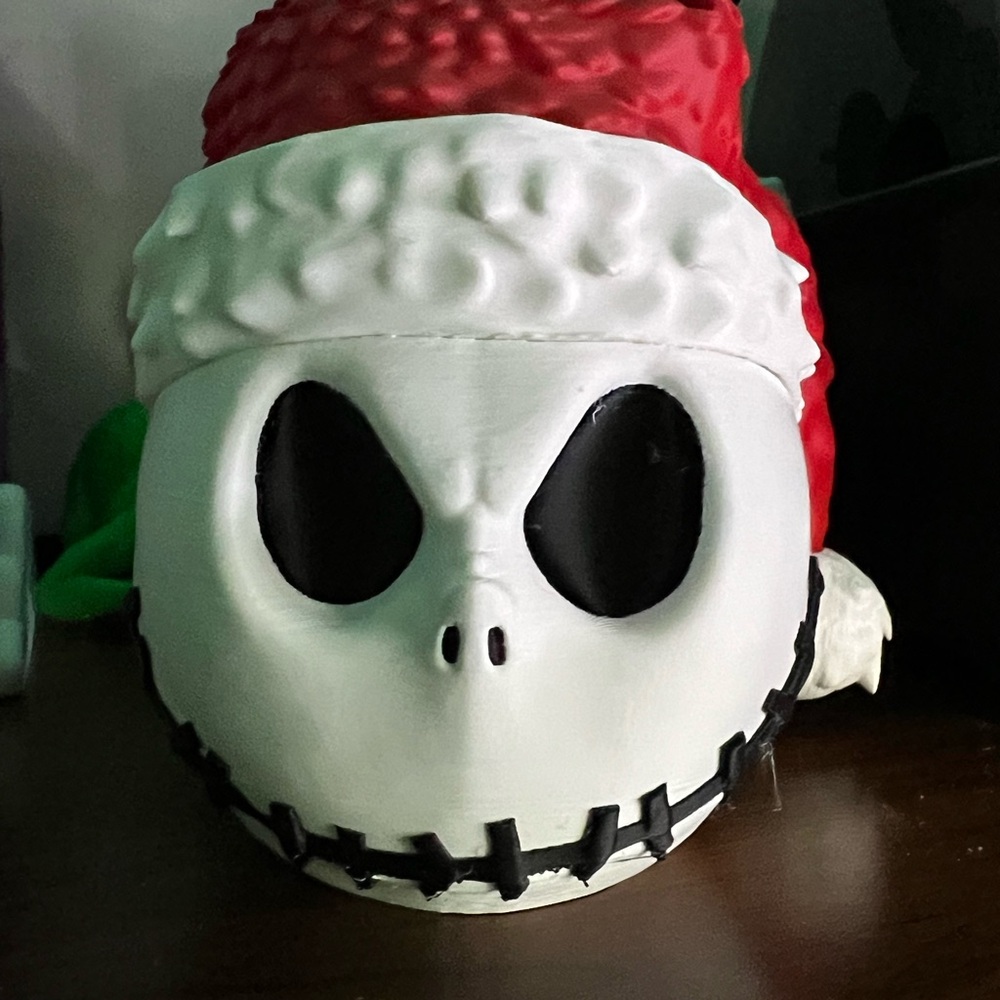 Nightmare before Christmas Jack Skellington Santa Bath and Body Works Soap hold